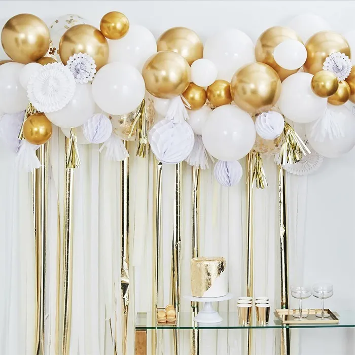 Ginger Ray Gold Renkli Balon Garland