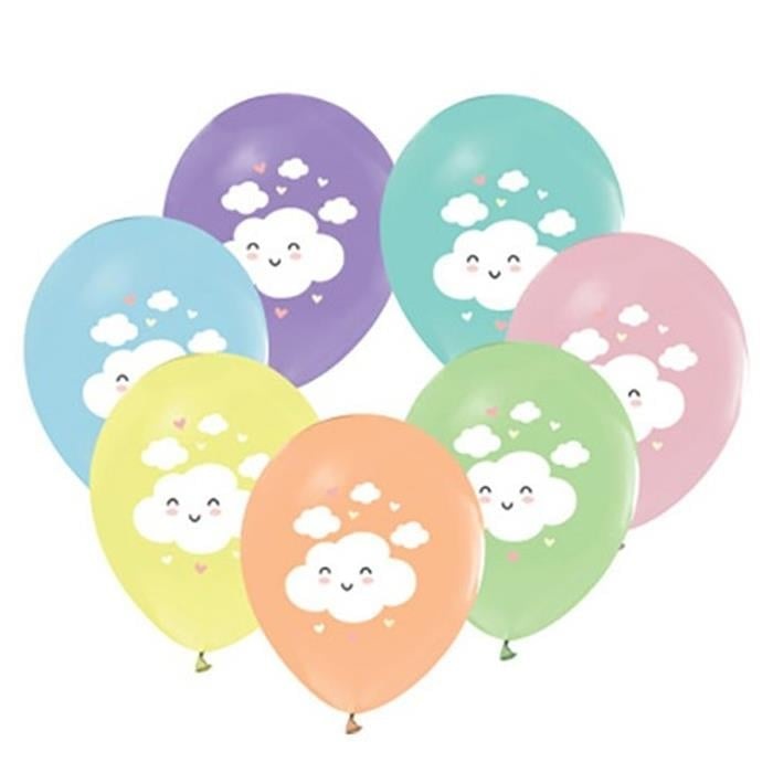 Gökkuşağı Baskılı Balon