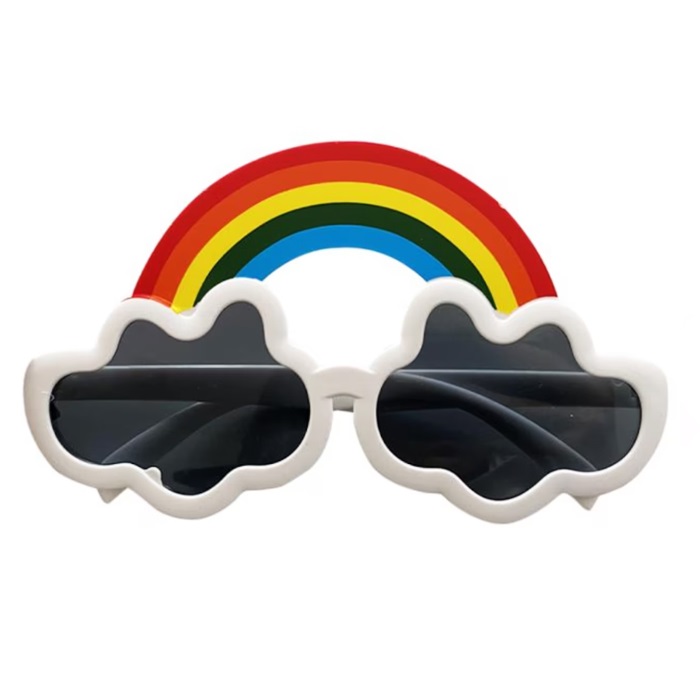 Gökkuşağı Bulut Parti Gözlüğü