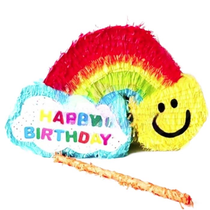 Gökkuşağı Figürlü Pinyata