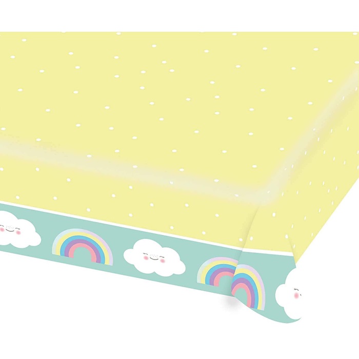 Amscan Gökkuşağı Temalı Kağıt Masa Örtüsü