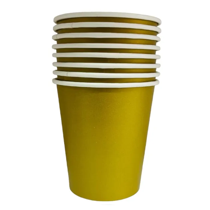 Gold Karton Bardak
