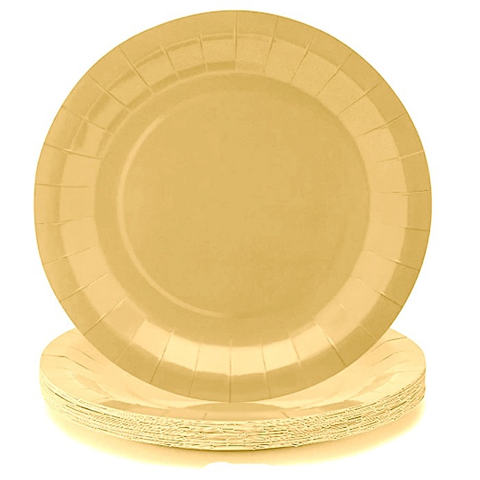 Gold Renkli Karton Tabak