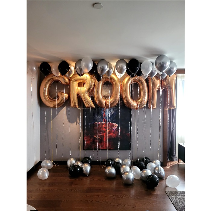 Groom To Be Organizasyon Süsleme