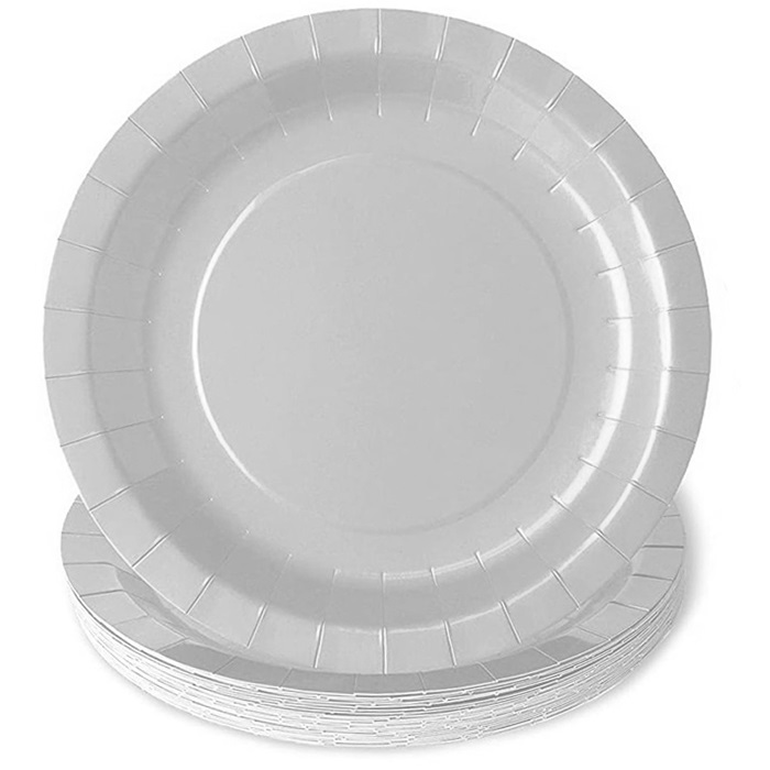 Gümüş Karton Tabak