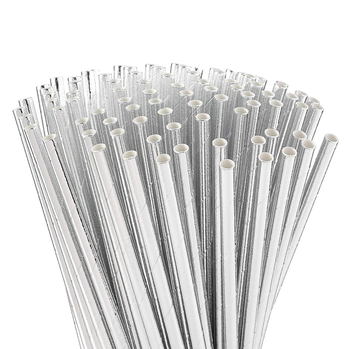 Gümüş Renkli Parlak Pipet