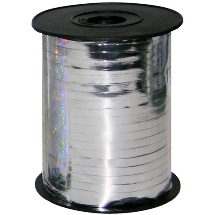 Parlak Gümüş Renkli Rafya