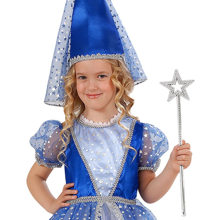 Gümüş Renkli Yıldız Peri Asası