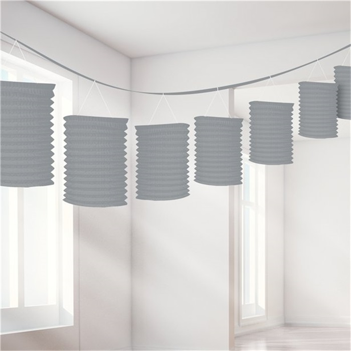 Amscan Gümüş Renkli Sıralı Akordiyon Süs