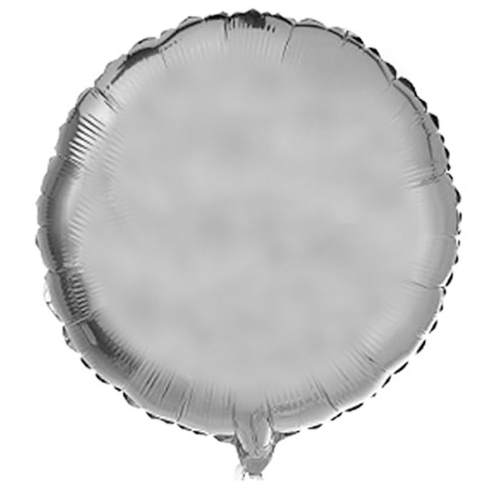 Gümüş Yuvarlak Folyo Balon