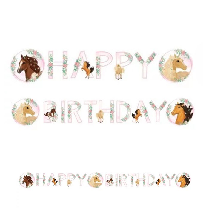 Güzel Atlar Happy Birthday Yazı