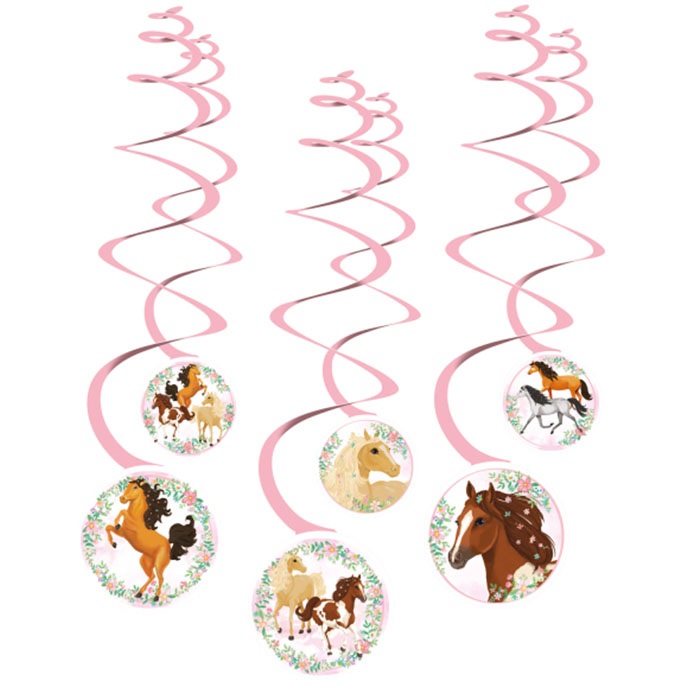 Güzel Atlar Temalı Girdap Asma Süs