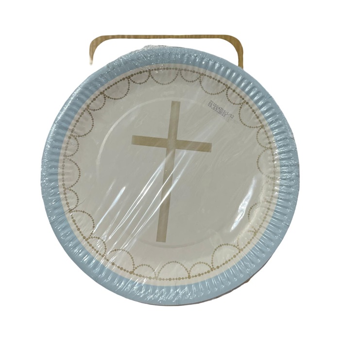 Haç Desenli Karton Tabak