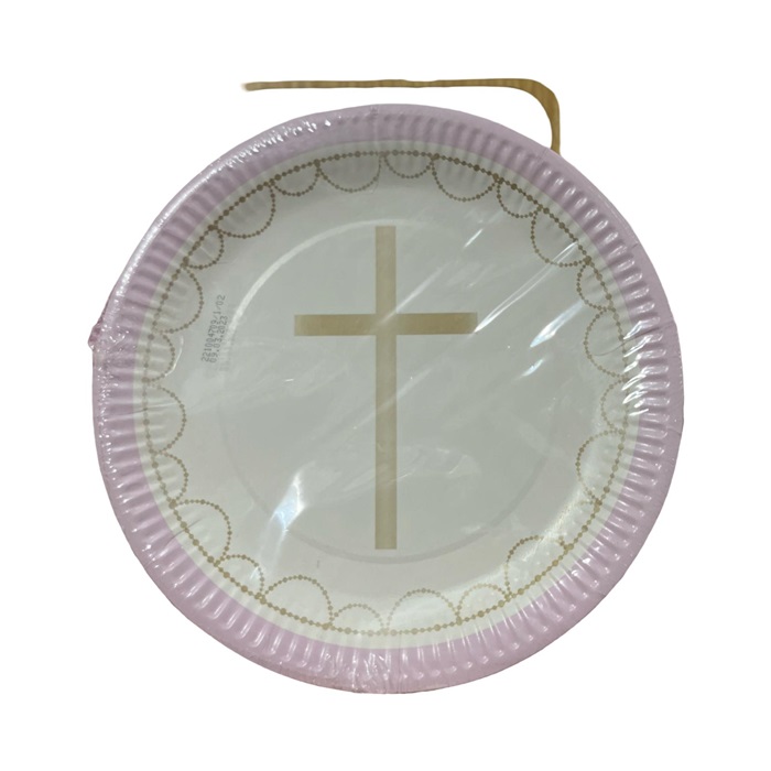 Haç Desenli Karton Tabak
