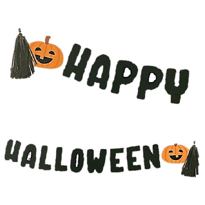 Happy Halloween Asma Yazı Süs