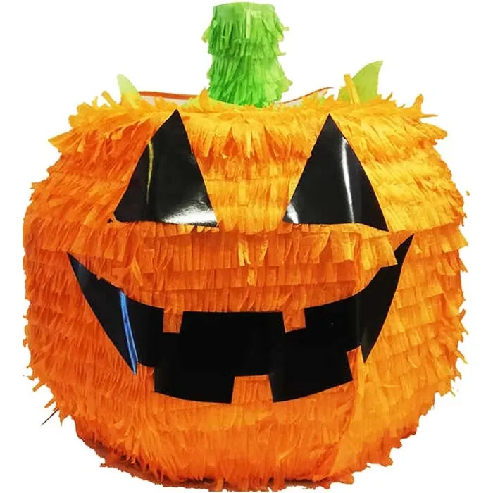 Halloween Balkabağı Şekilli Pinyata