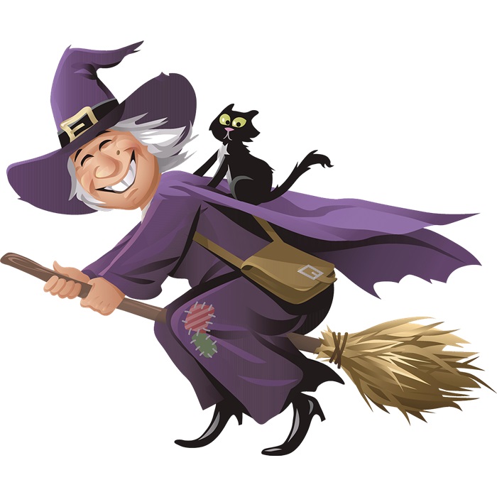 Halloween Cadı Ayaklı Pano