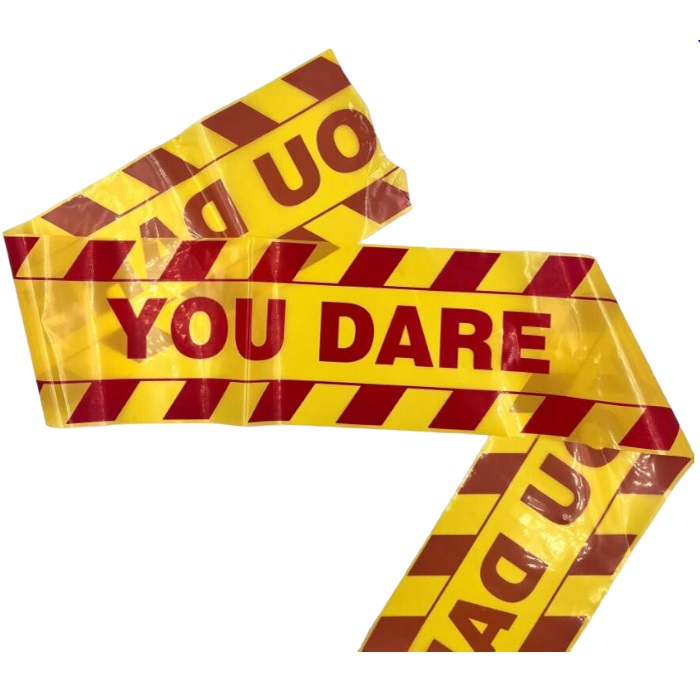 Halloween Emniyet Şeridi You Dare