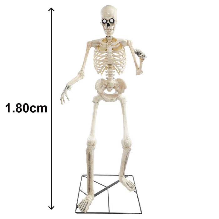 Halloween Hareketli Ve Sesli İskelet