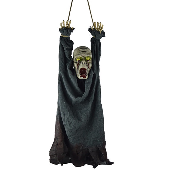 Halloween Hareketli Zombi Korkuluk Asma Süs