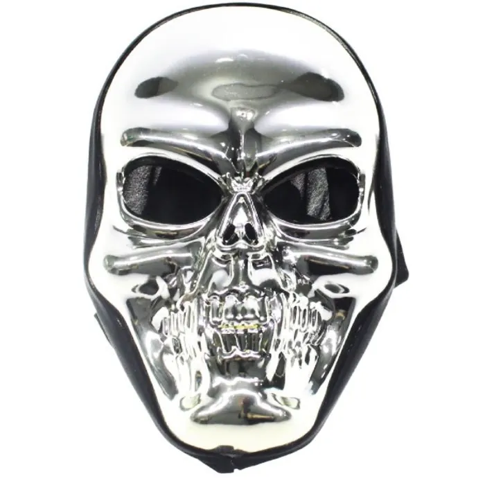 Halloween Hologramlı Kurukafa Maske