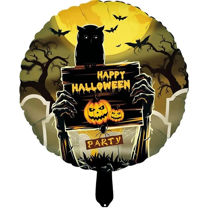 Happy Halloween Parti Folyo Balon