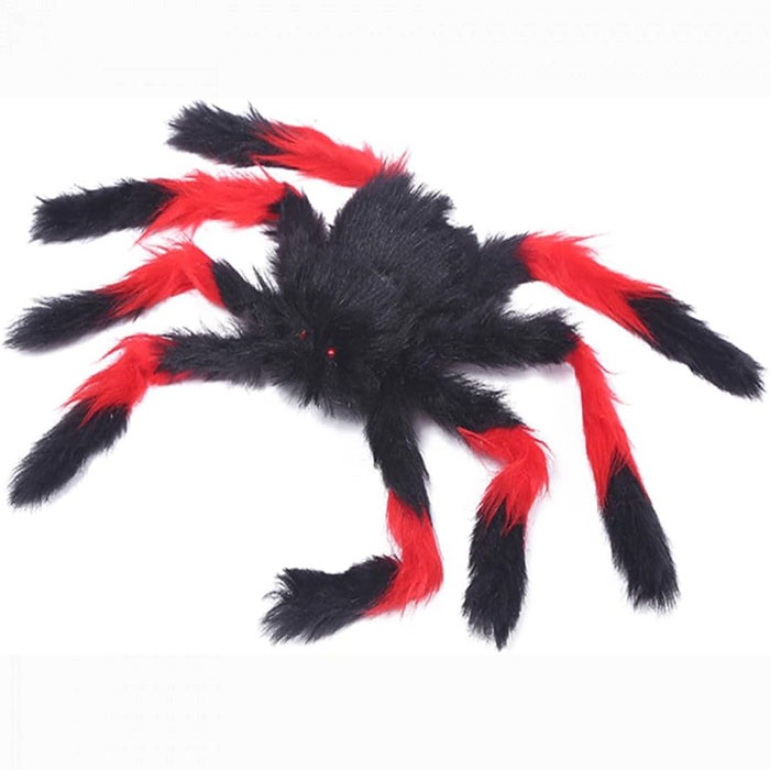 Halloween Kırmızı Siyah Örümcek