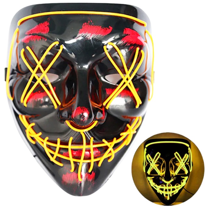 Halloween Led Maske