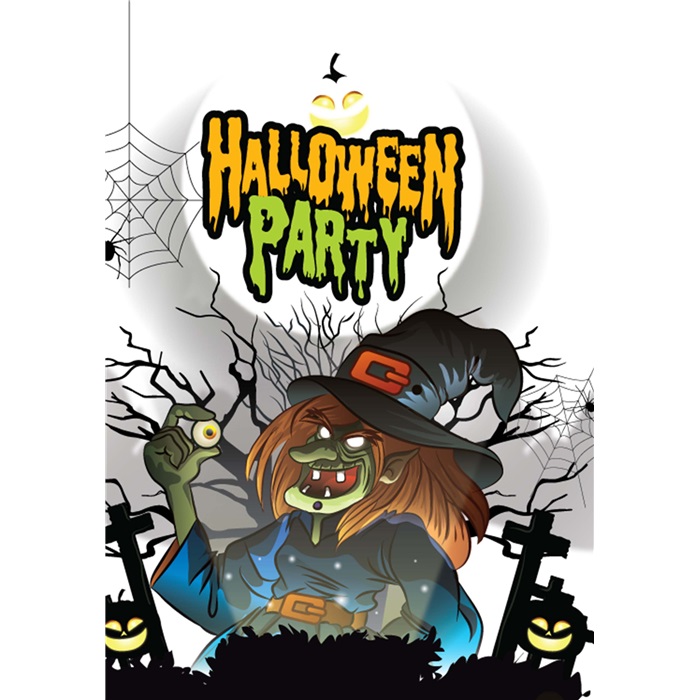 Halloween Party Ayaklı Pano