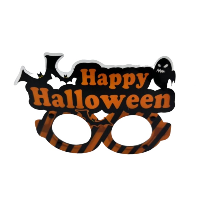 Halloween Pvc Kaplı Gözlük Yarasa
