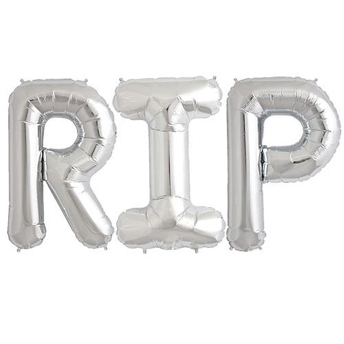 Halloween Rıp Folyo Balon