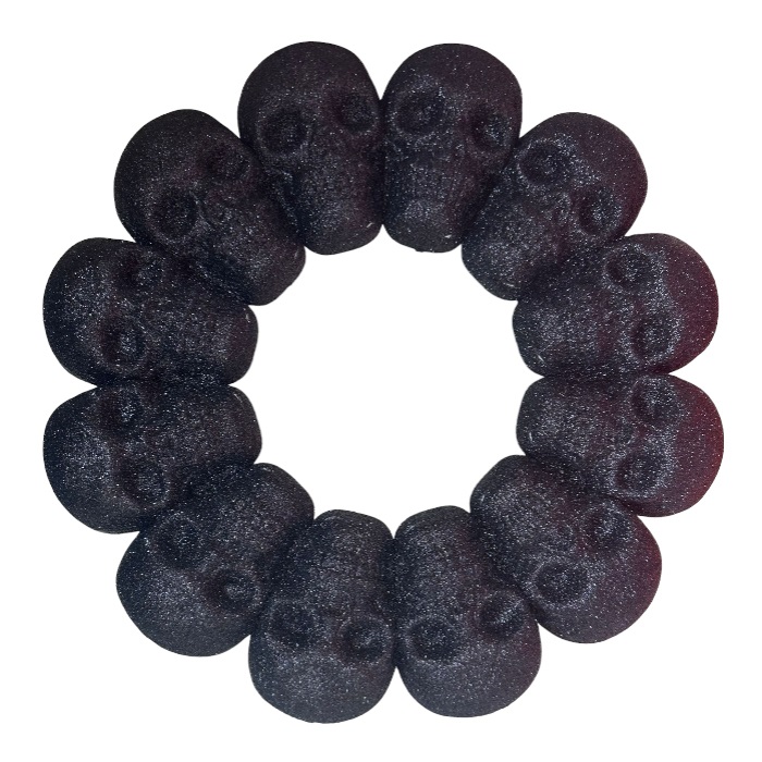 Cadılar Bayramı Siyah İskelet Kapı Süsü