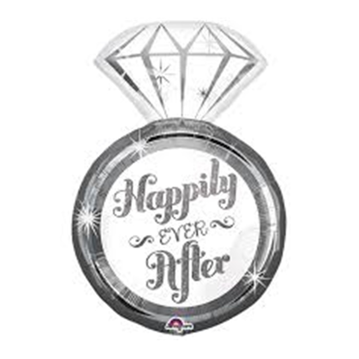 Happily Ever After Yazılı Folyo Balon