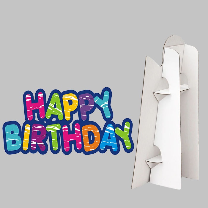 Happy Birthday Ayaklı Pano