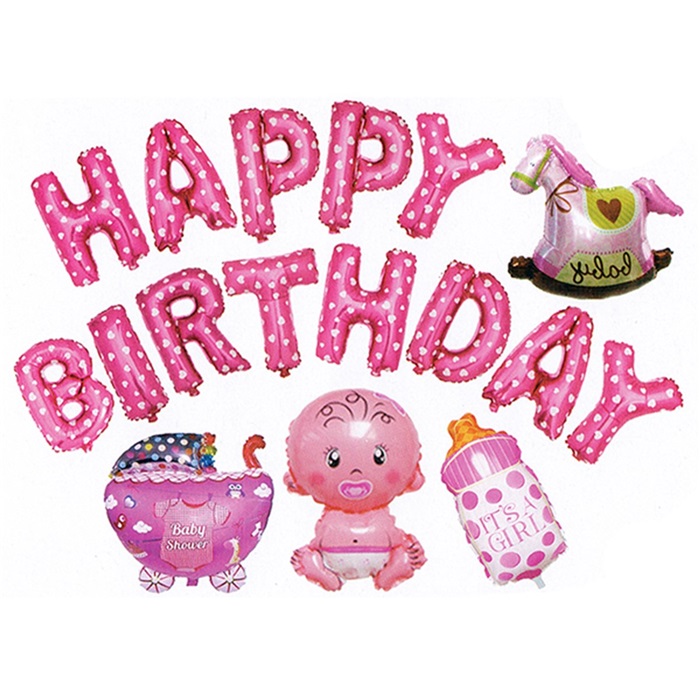 Happy Birthday Baby Folyo Balon
