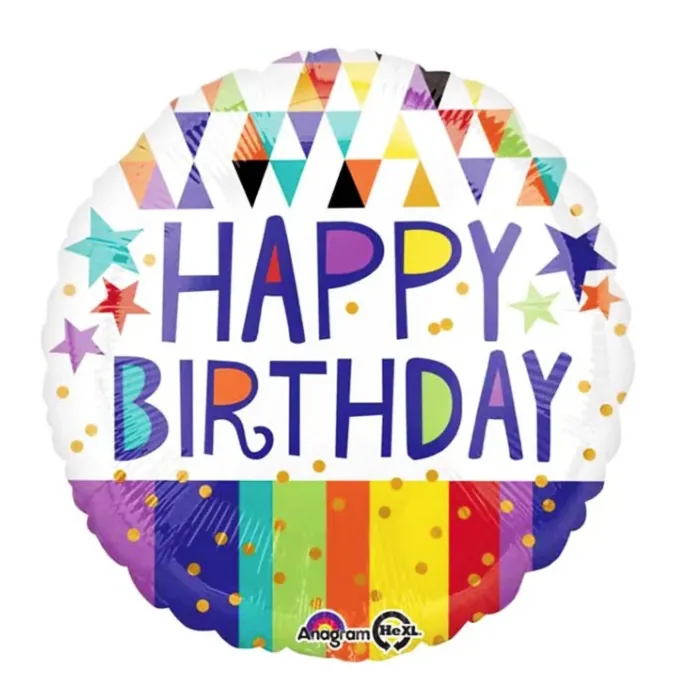 Happy Birthday Baskılı Folyo Balon