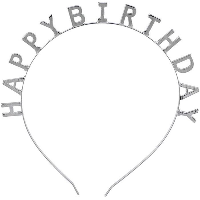 Happy Birthday Metal Taç