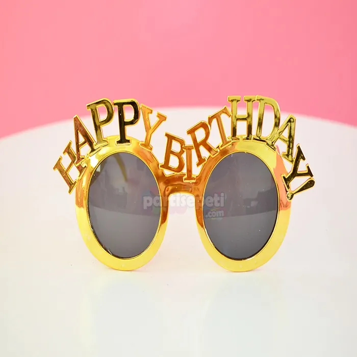 Happy Birthday Parti Gözlüğü