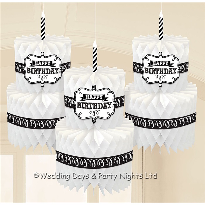 Amscan Amscan Happy Birthday Pastalı Temalı İp Süs