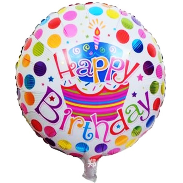 Pasta Ve Benekli Folyo Balon