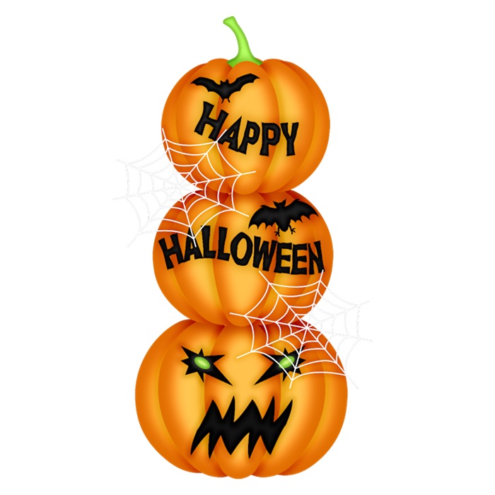 Happy Halloween Balkabağı Ayaklı Pano