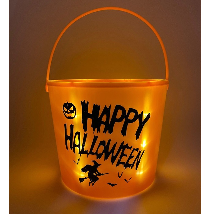 Happy Halloween Işıklı Kova