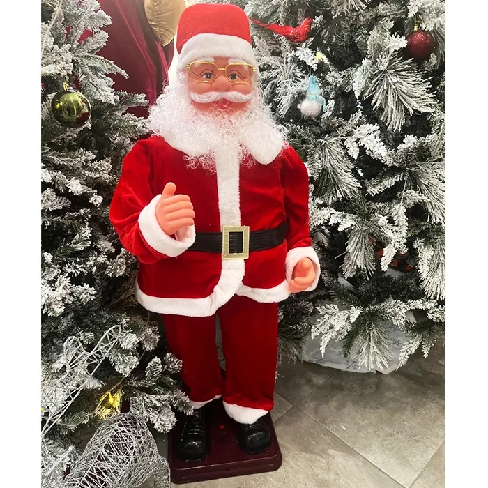 Hareketli Müzikli Yılbaşı Noel Baba