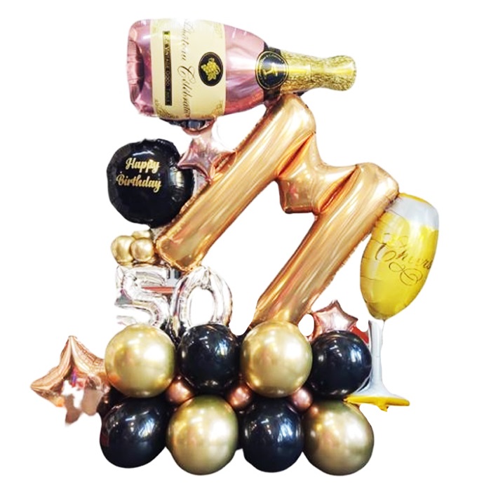 Harfli Balon Aranjmanı