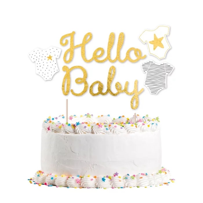 Amscan Hello Baby Pasta Süsü