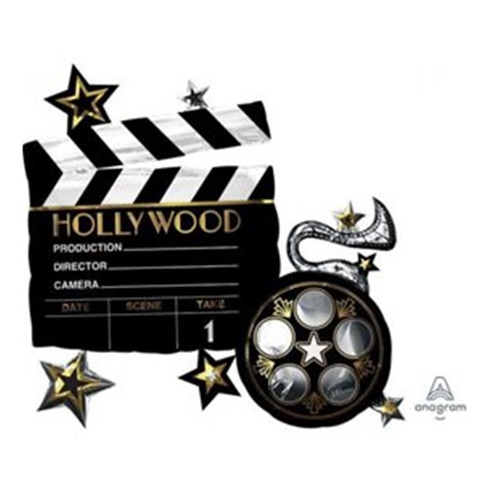 Amscan Hollywood Temalı Büyük Folyo Balon