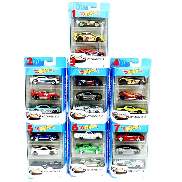Hot Wheels 3'Lü Araba Seti