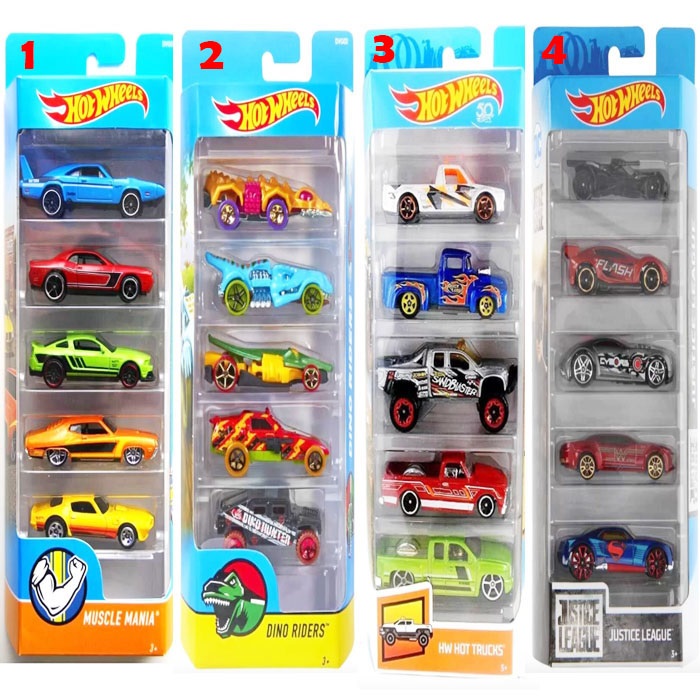 Hot Wheels 5 Li Araba Seti