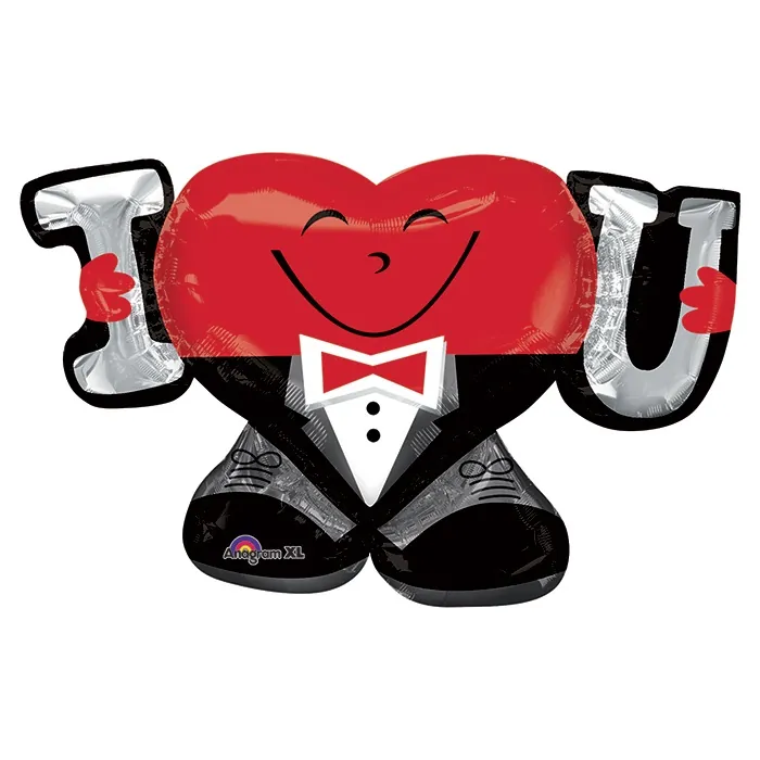 I Love You Sevgililer Günü Folyo Balon