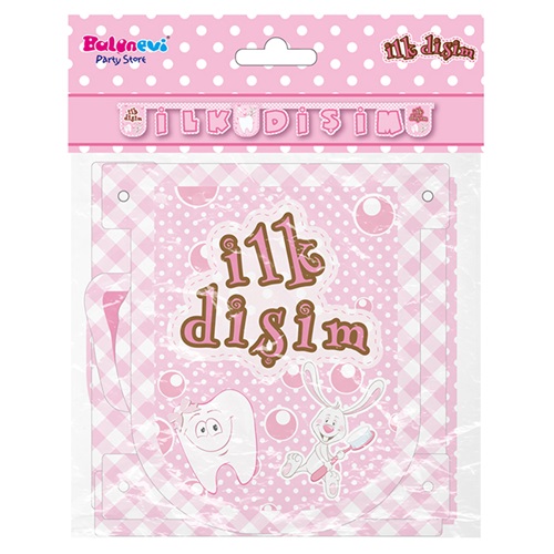 İlk Dişim Yazılı Banner-kız